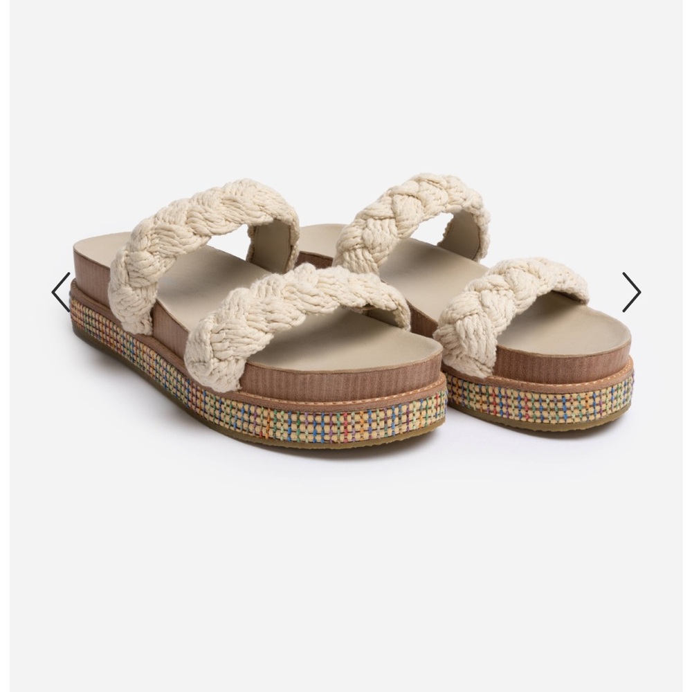 Johnny Was Braided Rope Sandal